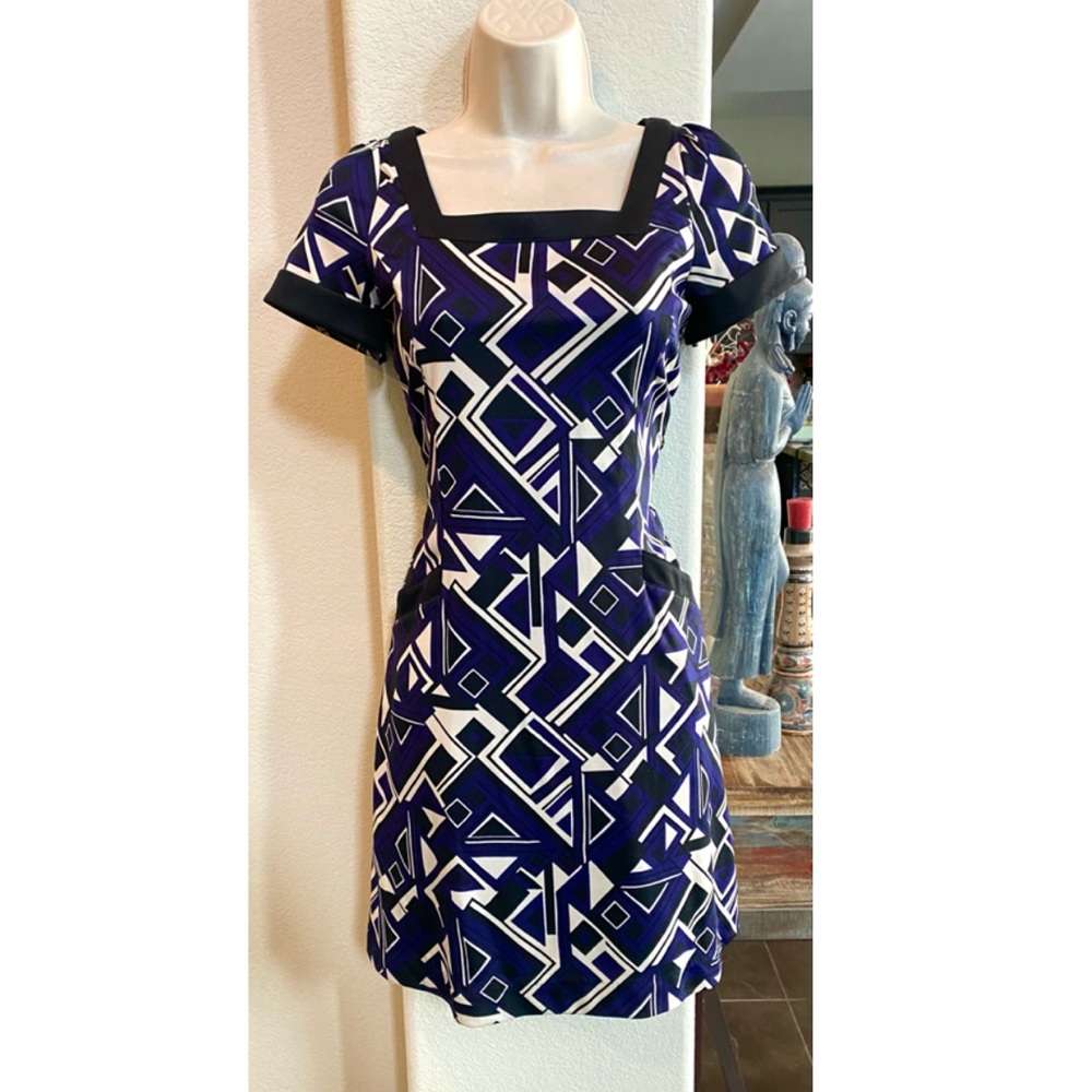 NWOT vintage retro style Natural Beauty Basic dress. Sz S